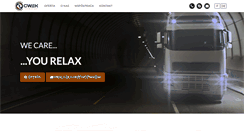 Desktop Screenshot of cwek-transport.com